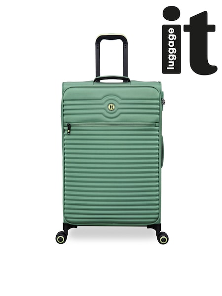 IT Luggage Medium Green Circulator Suitcase (H67748) | R$ 690