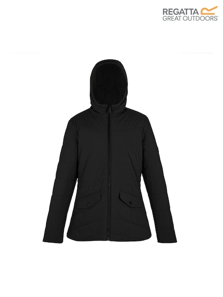 Regatta Black Agara Heavyweight Coat (H67803) | €89
