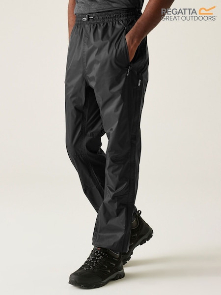 Regatta Black Active Waterproof Overtrousers (H67813) | €62