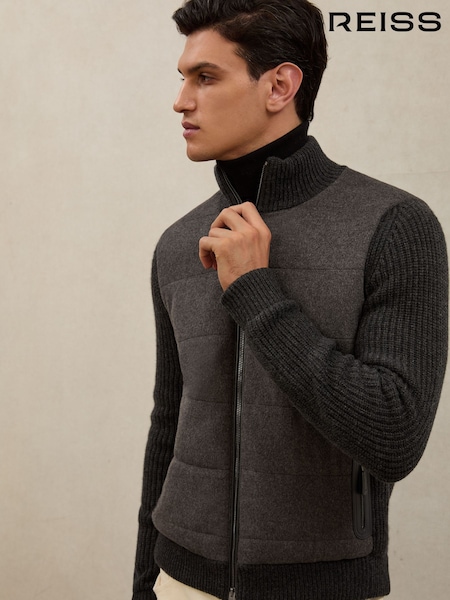 Reiss Charcoal Grey Chesham Jumper (H67864) | €754