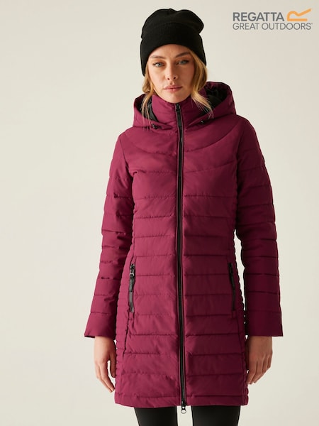 Vermelho - Regatta Andria Heavyweight Coat (H67921) | R$ 690