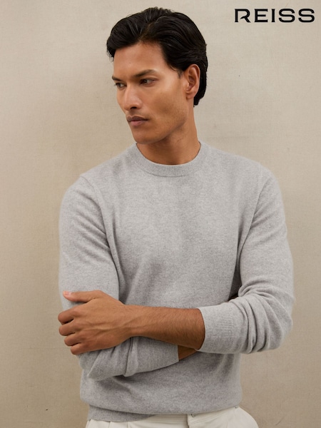 Reiss Soft Grey Melange Monarch Jumper (H67931) | €210