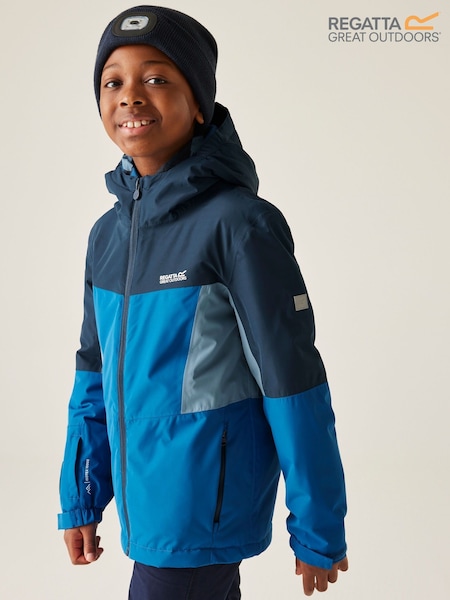 Regatta Blue Beamz Britelight Waterproof Jacket (H68022) | 243 QAR