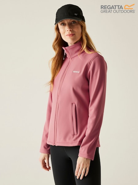 Regatta Pink Connie V Softshell Jacket (H68041) | €44