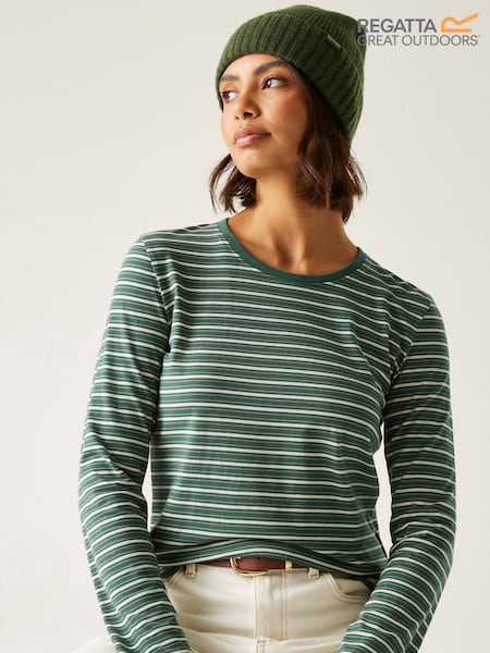 Regatta Green Federica Long Sleeve Top (H68050) | €22.50