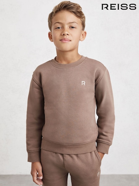 Reiss Taupe Avery Top & Joggers Set (H68295) | €45