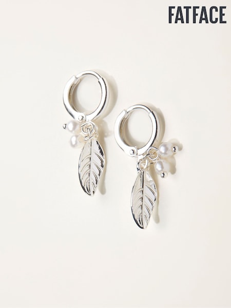 FatFace Leaf Charm Drop Earrings (H68337) | ‏55 ر.ق.