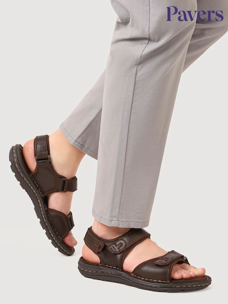 Maro - Pavers Mens Adjustable Sandals (H68394) | 261 LEI