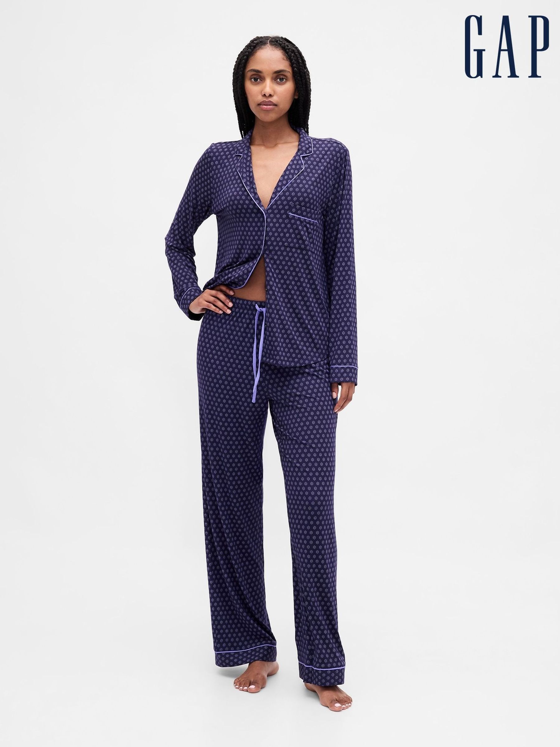 GAP Weiche Pyjamahose Für Mädchen – Bequemer Schlafanzug Aus Weichem Stoff, Ideal Zum Kuscheln & Entspannen