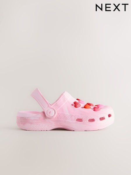 Pink Heart Clogs (H68519) | $28 - $35