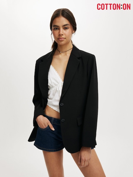 Cotton On Black Lolita Blazer (H68722) | €87