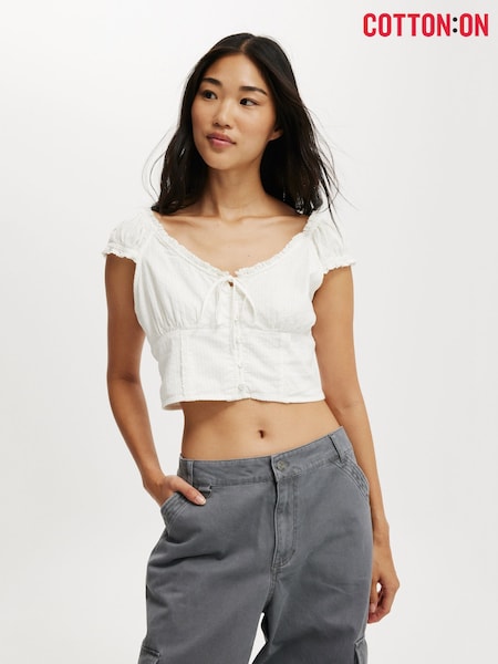 Cotton On Kara Fitted Short Sleeve Top (H68766) | 35 €