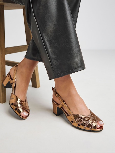 JD Williams Peep Toe Slingback Shoes (H68908) | 54 €