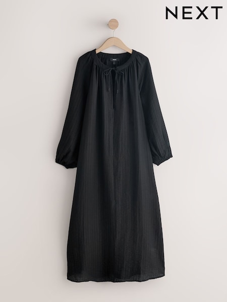 Black Long Sleeve Maxi Kaftan (H68982) | €47