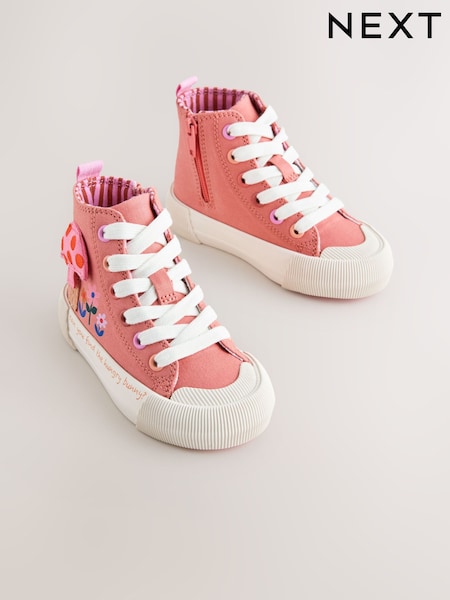 Korallrosa interaktiv - High Top Trainers (H69068) | kr401 - kr434