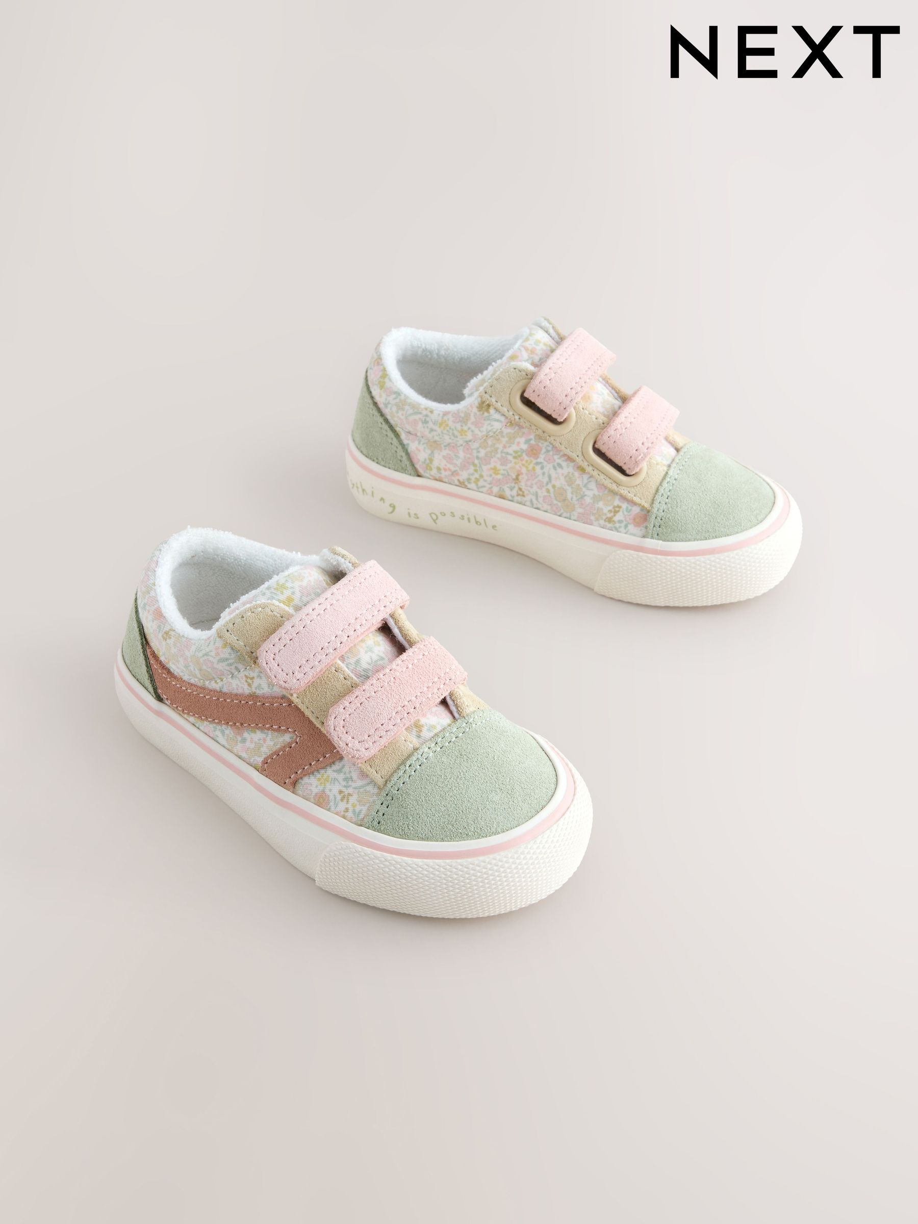 Buy Baby Leather Floral Standard Fit (F) Online | Next Romania