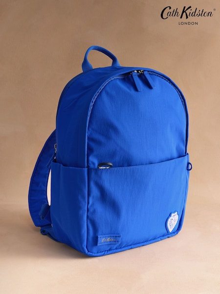 Cath Kidston Blue Solid Compact Backpack (H69307) | $140