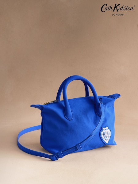 Cath Kidston Blue Solid Mini Tote Bag (H69562) | $105