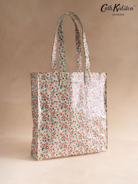 Cath Kidston Yellow Queen Ditsy Floral Print Large Book Bag (H69575) | $65