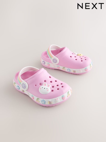 Pink Standard Fit (F) Character Clogs (H69621) | AED56 - AED61