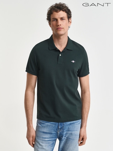 GANT Light Green Regular Shield Polo Shirt (H69658) | €113
