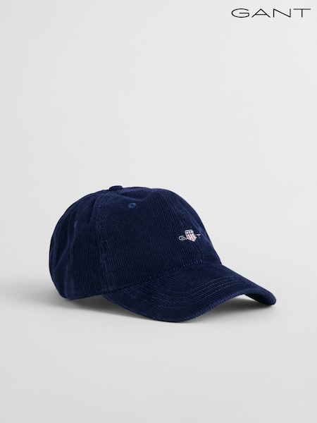 GANT Blue Shield Logo Cord Cap (H69660) | €66