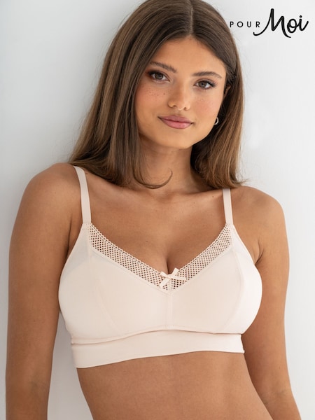 Pour Moi Natural Love to Lounge Cotton Non Wired Bra (H69718) | €33