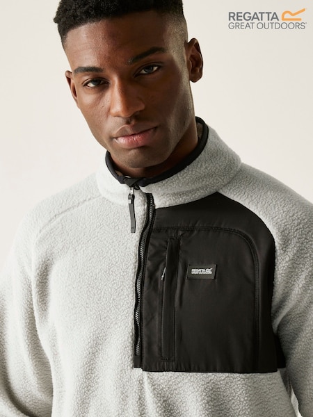 Regatta Grey Frankie Borg Half Zip Fleece (H69900) | €44