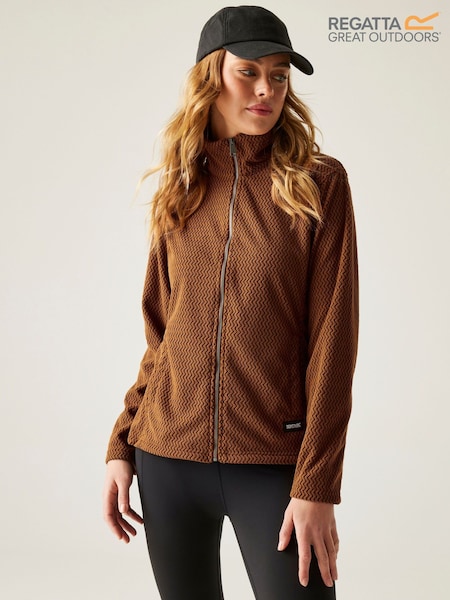 Regatta Orange Heidy Full Zip Fleece (H69912) | €35