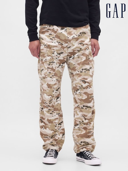 Gap Brown Relaxed Cargo Trousers (H69929) | €99