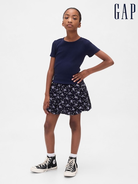 Gap Blue/Navy Easy Bubble Skort (4-13yrs) (4-13yrs) (H69955) | €33