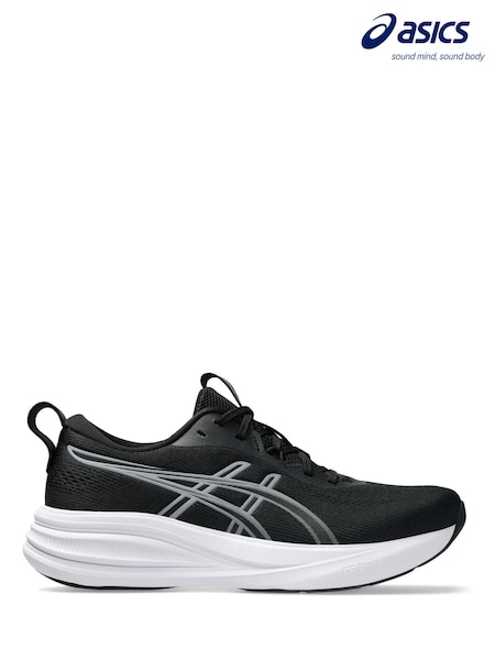 ASICS Black/White Gel Pulse 17 Running Trainers (H70041) | €161