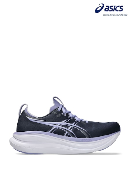 ASICS Navy/Purple Gel Nimbus 28 Running Trainers (H70046) | €290
