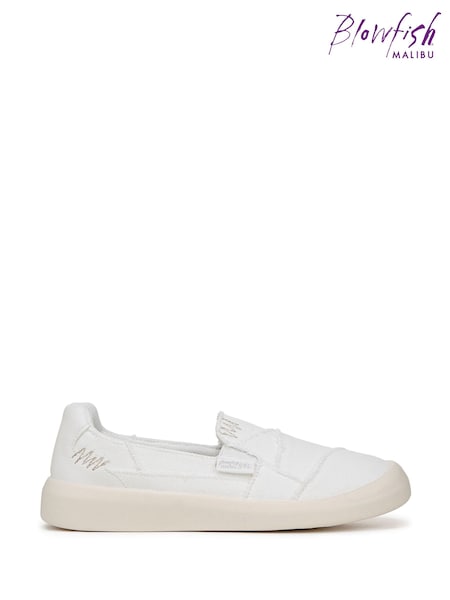 Blowfish Malibu Regular Fit Beachfront Slip-On White Shoes (H70319) | AED291
