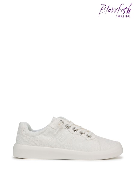 Blowfish Malibu Regular Fit Blue Boardwalk Slip On Trainers (H70320) | R$ 495