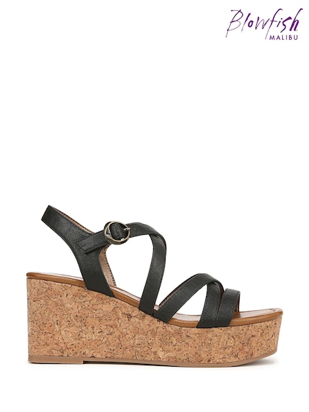 Blowfish Malibu Regular Fit Gold Aurora Wedge Sandals (H70326) | R$ 690