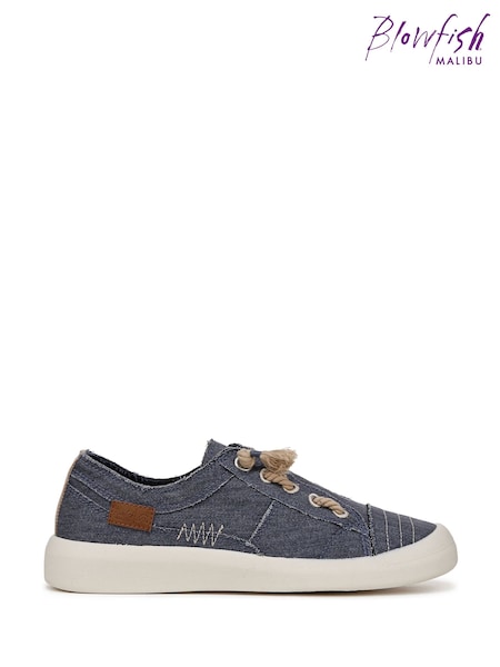 Blowfish Malibu Regular Fit Blue Beachside Slip-On Trainers (H70333) | R$ 495