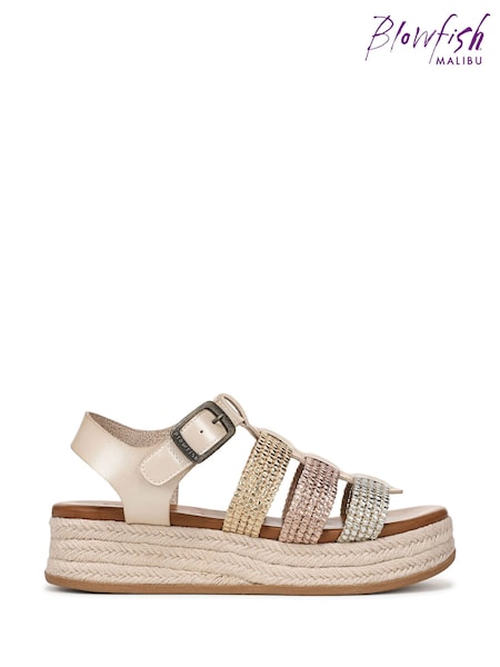 Blowfish Malibu Regular Fit Metallic Madrid Fishermans Sandals (H70334) | R$ 590