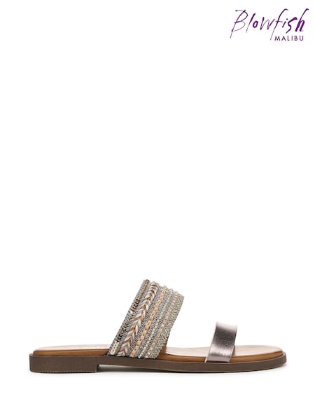 Blowfish Malibu Regular Fit Metallic Curtis Slides (H70341) | R$ 590