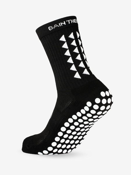 Schwarz/Weiß - Gain the Edge Midcalf Grip 3.0 Socks (H70701) | 16 €
