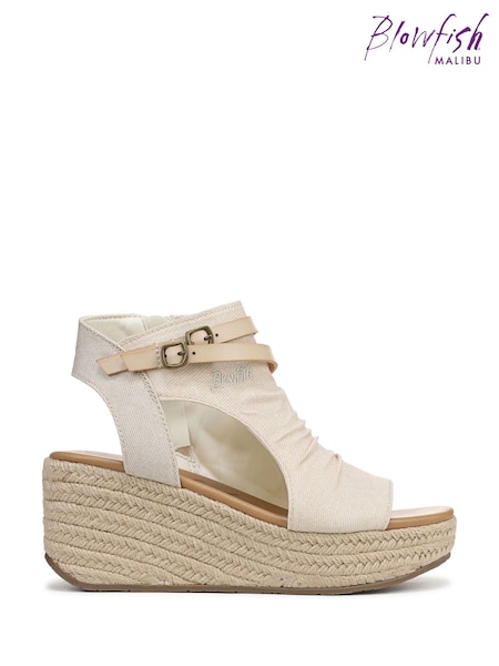 Blowfish Malibu Regular Fit Cream Lacey-C-Rope Espadrilles (H70762) | AZN 150