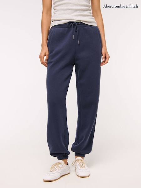 Abercrombie & Fitch Blue Wide Leg Side Stripe Trousers (H70814) | €66