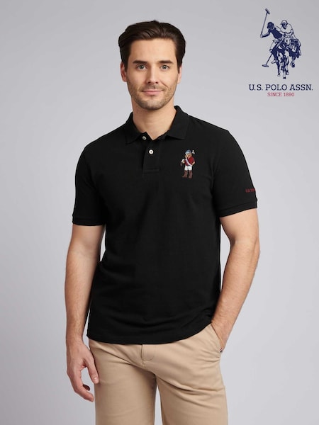 U.S. Polo Assn. Black Mens Chuck Polo Shirt (H71119) | R$ 590