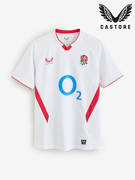 Castore White England Home Replica Shirt (H71132) | AED495