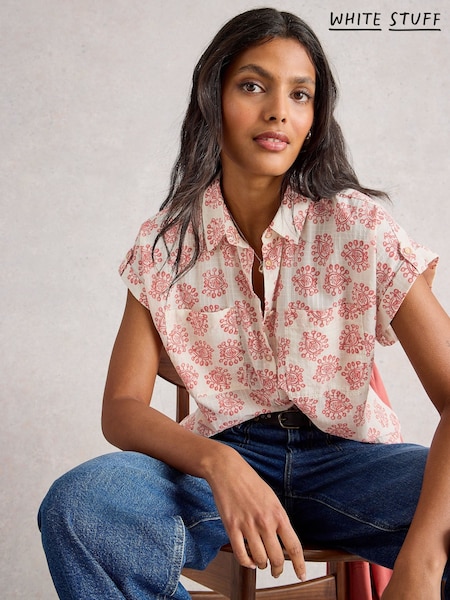 White Stuff White Ellie Cotton Shirt (H71468) | €58