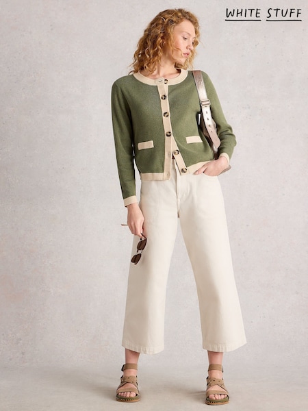 White Stuff Green Charlotte Cardigan (H71480) | €62