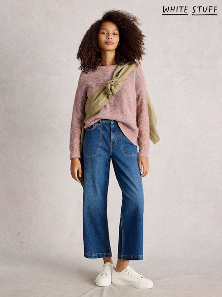 White Stuff Pink Victoria Jumper (H71490) | R$ 545