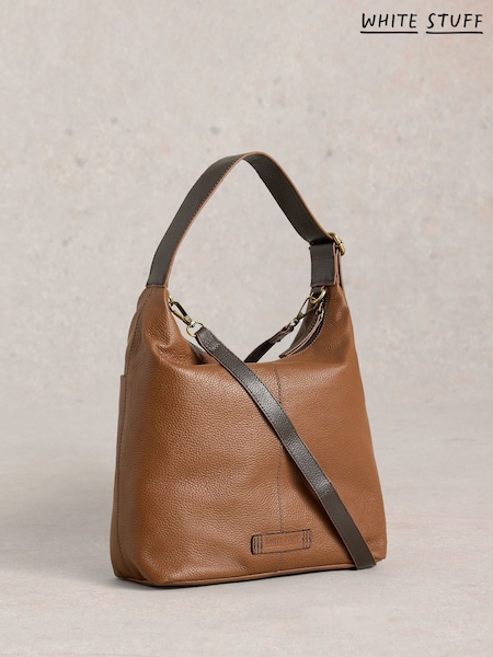 White Stuff Brown Sophia Leather Cross-Body Bag (H71497) | €87