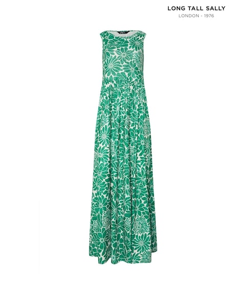 Long Tall Sally Green Sleeveless Maxi Dress (H71594) | R$ 355