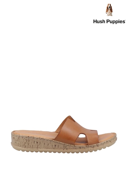 Hush Puppies Eloise Mule Brown Sandals (H71608) | € 117
